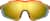 Front view of Zunnies - Wrap-Around Shield Sunglasses 1010742 in Orange with Gold Mirror thumbnail
