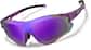 Angle view of Zunnies - Wrap-Around Shield Sunglasses 1010817 in Purple with Purple Mirror thumbnail