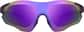 Front view of Zunnies - Wrap-Around Shield Sunglasses 1010817 in Purple with Purple Mirror thumbnail