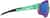 Side view of Zunnies - Wrap-Around Shield Sunglasses 1010824 in Green with Green Mirror thumbnail