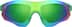 Zunnies - Wrap-Around Shield Sunglasses 1010824 in Green with Green Mirror