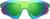 Front view of Zunnies - Wrap-Around Shield Sunglasses 1010824 in Green with Green Mirror thumbnail