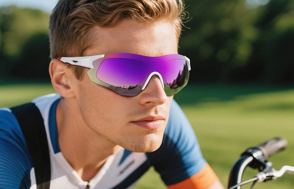 Image of Zunnies - Wrap-Around Shield Sunglasses