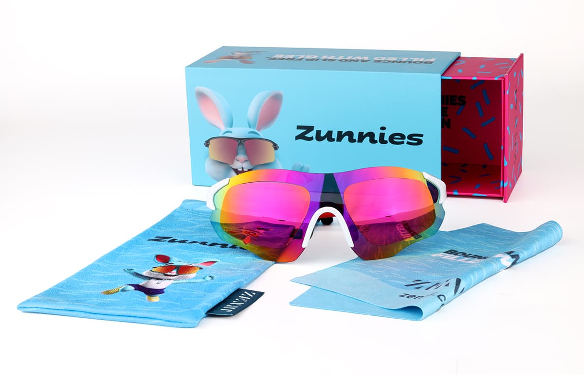Image of Zunnies - Wrap-Around Shield Sunglasses