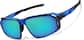Angle view of Zunnies - Active Wrap-Around Sunglasses 1010916 in Blue thumbnail