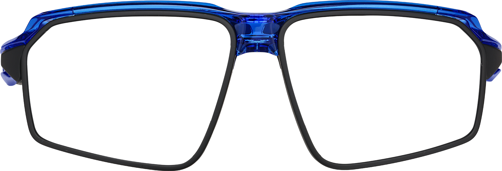 Front view of Zunnies - Active Wrap-Around Sunglasses 1010916 in Blue