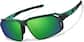 Angle view of Zunnies - Active Wrap-Around Sunglasses 1010924 in Green thumbnail