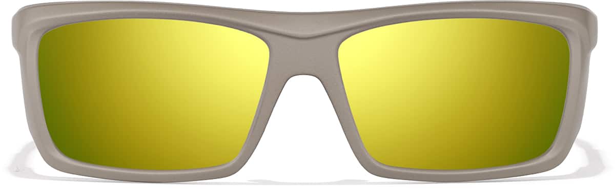 【utahinahana】 Brown Zunnies - Rectangle Sunglasses #1011215 | Zenni Optical