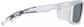 Side view of Zunnies - Rectangle Sunglasses 1011223 in Clear thumbnail