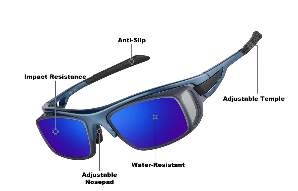 Image of Zunnies - Wrap-Around Sunglasses