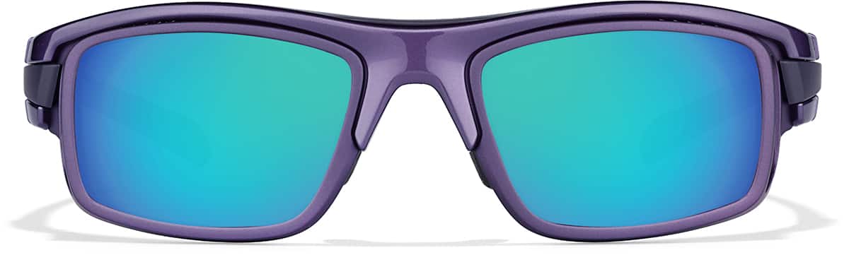 Purple Zunnies - Wrap-Around Sunglasses #1011317 | Zenni Optical