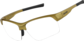 Angle view of Zunnies - Wrap-Around Sunglasses 1011615 in Brown thumbnail
