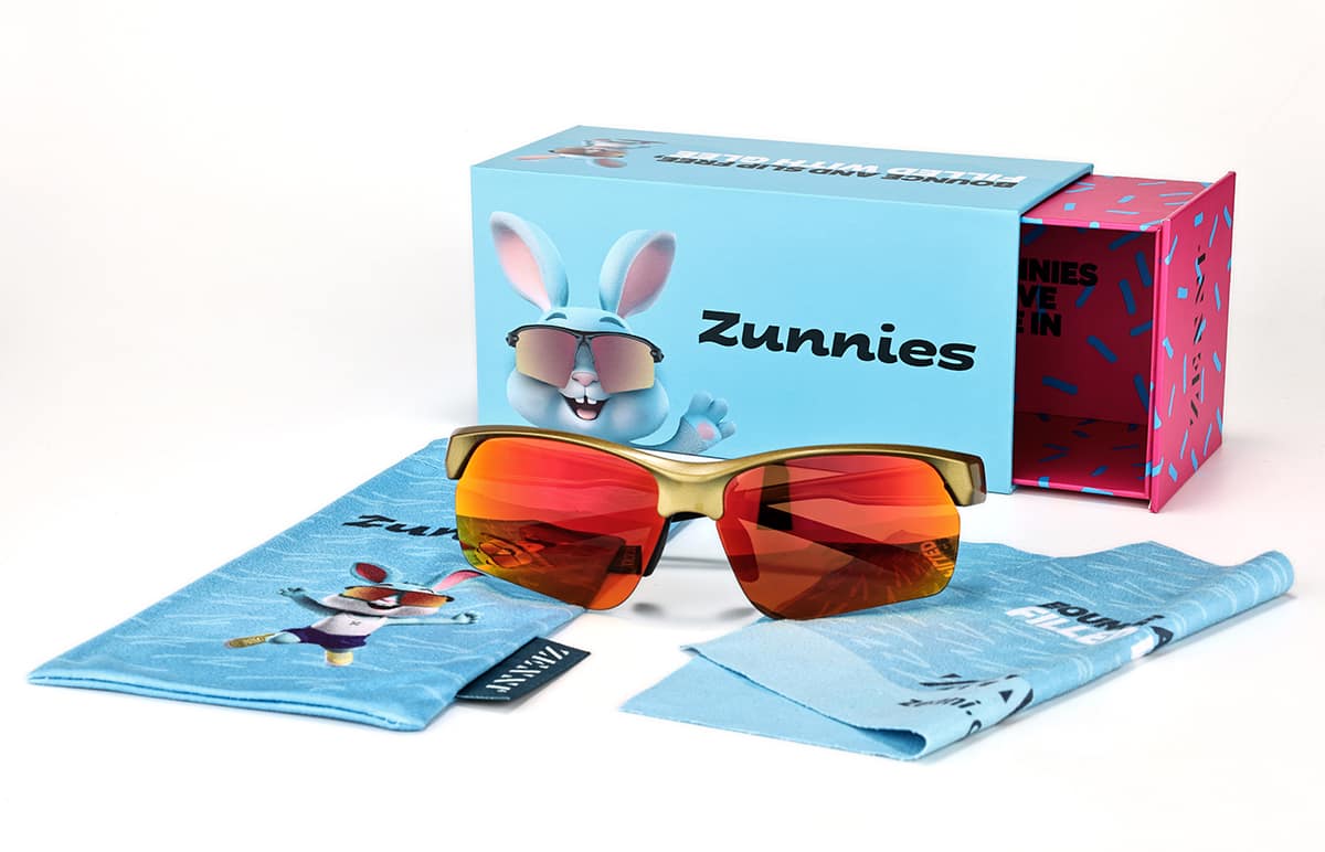 Image of Zunnies - Wrap-Around Sunglasses