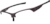 Angle view of Zunnies - Wrap-Around Sunglasses 1011617 in Purple thumbnail