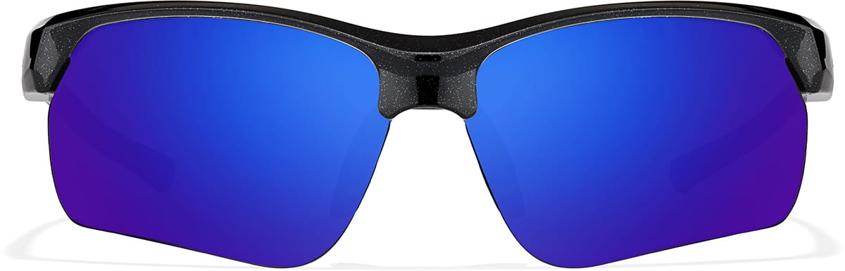 Front view of Zunnies - Wrap-Around Sunglasses 1011621 in Black