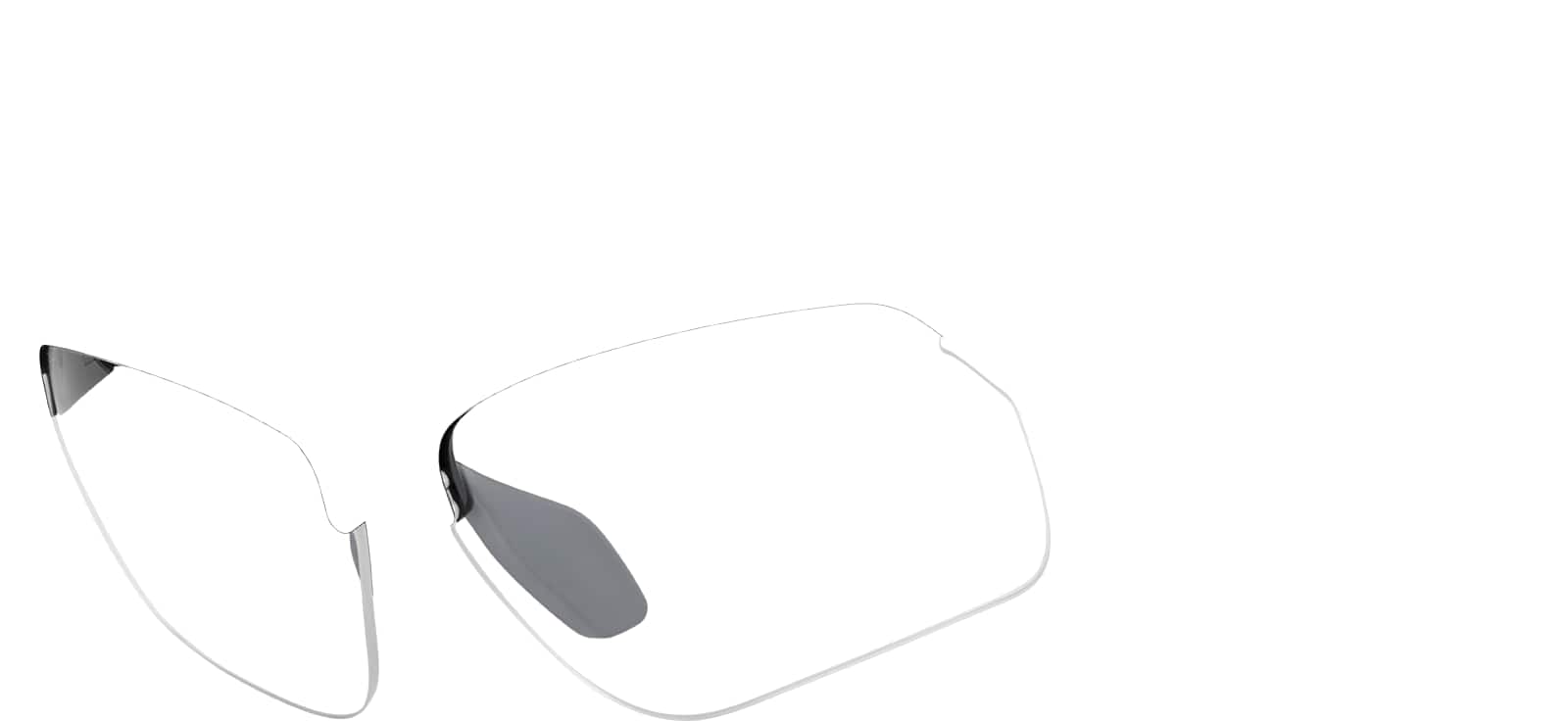 Angle view of Zunnies - Wrap-Around Sunglasses 1011621 in Black