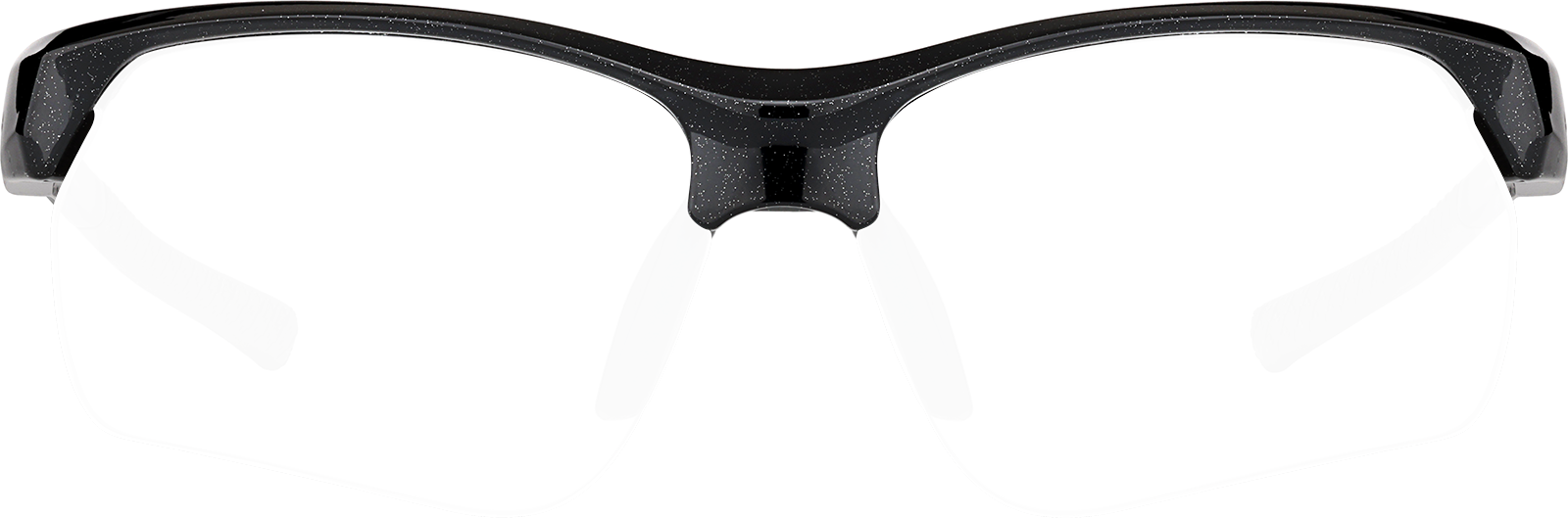 Front view of Zunnies - Wrap-Around Sunglasses 1011621 in Black