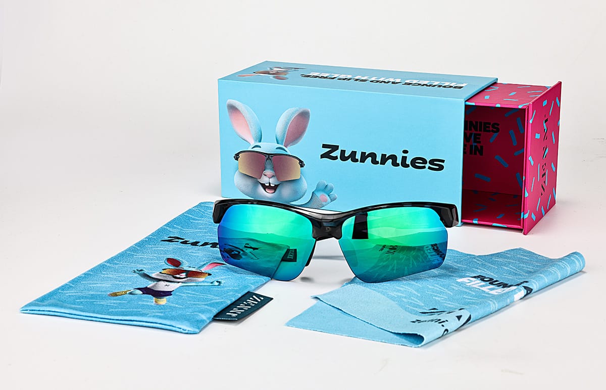 Image of Zunnies - Wrap-Around Sunglasses