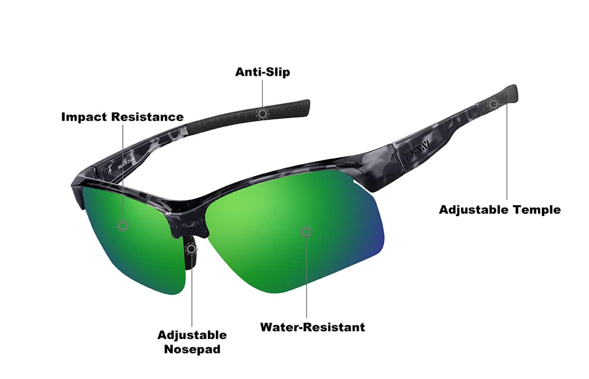 Image of Zunnies - Wrap-Around Sunglasses