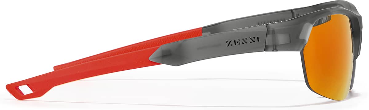 Side view of Zunnies - Wrap-Around Sunglasses 1011712 in Gray