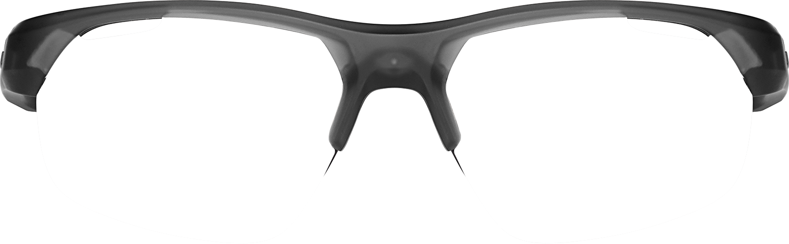 Front view of Zunnies - Wrap-Around Sunglasses 1011712 in Gray
