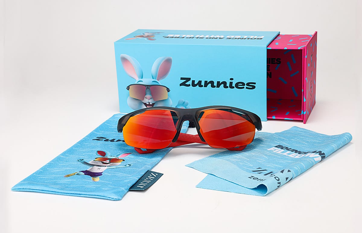 Image of Zunnies - Wrap-Around Sunglasses