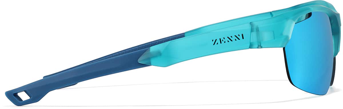 Blue Zunnies - Wrap-Around Sunglasses #1011716 | Zenni Optical