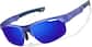 Angle view of Zunnies - Wrap-Around Sunglasses 1011717 in Purple thumbnail