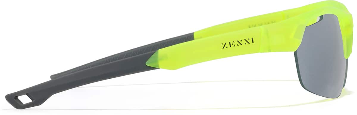 Side view of Zunnies - Wrap-Around Sunglasses 1011722 in Yellow
