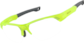 Angle view of Zunnies - Wrap-Around Sunglasses 1011722 in Yellow thumbnail