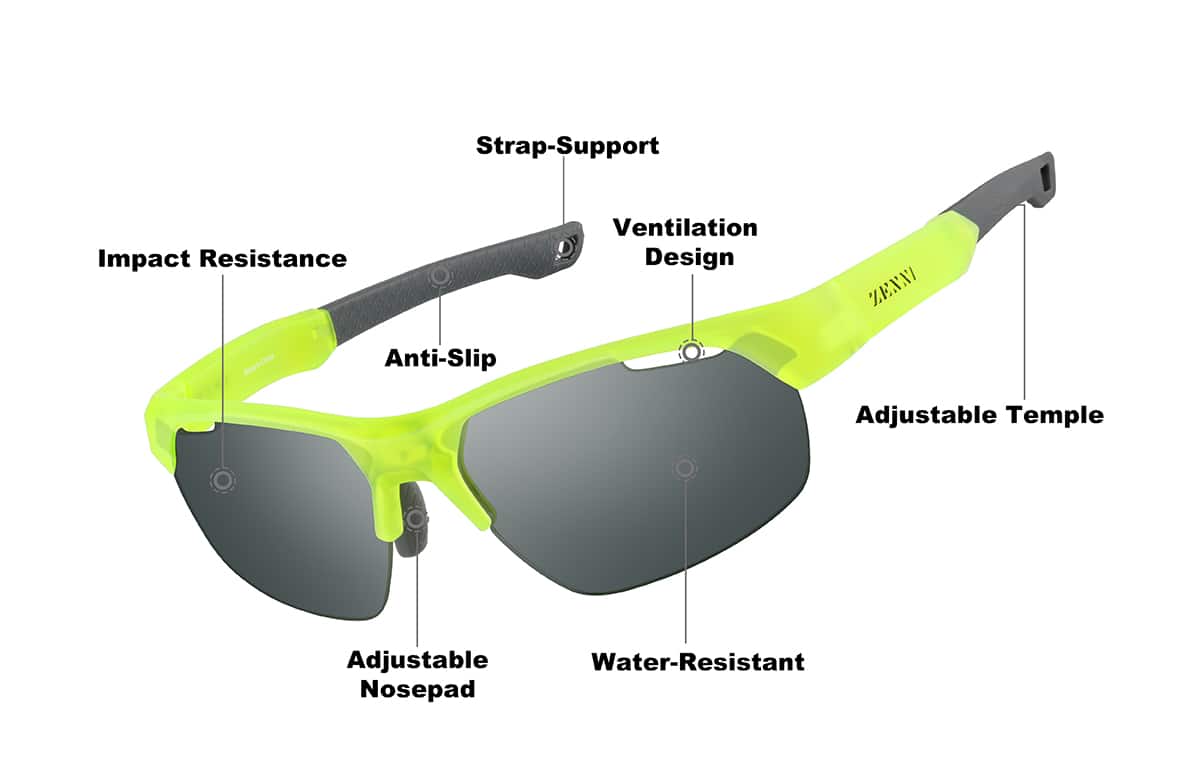 Image of Zunnies - Wrap-Around Sunglasses