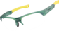 Angle view of Zunnies - Wrap-Around Sunglasses 1011724 in Green thumbnail