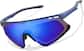 Angle view of Zunnies - Sports Sunglasses 1011816 in Blue thumbnail