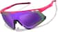 Angle view of Zunnies - Sports Sunglasses 1011819 in Coral Red thumbnail