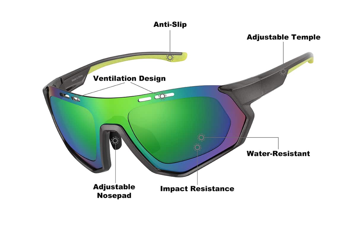 Image of Zunnies -Wrap-Around Sunglasses