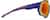 Side view of Zunnies -Wrap-Around Sunglasses 1011916 in Blue thumbnail