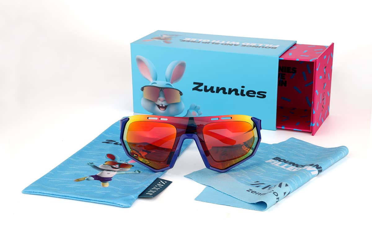 Image of Zunnies -Wrap-Around Sunglasses