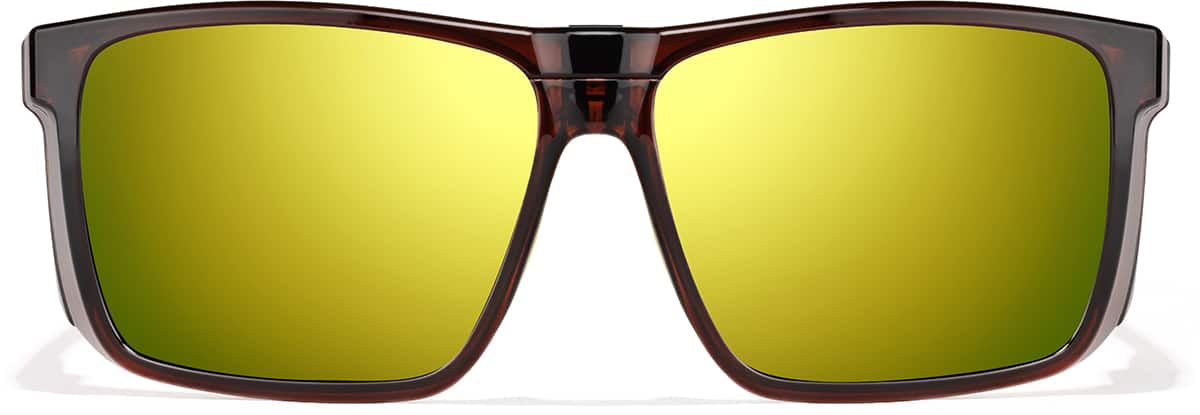 Brown Zunnies - Square Sunglasses #1012015 | Zenni Optical