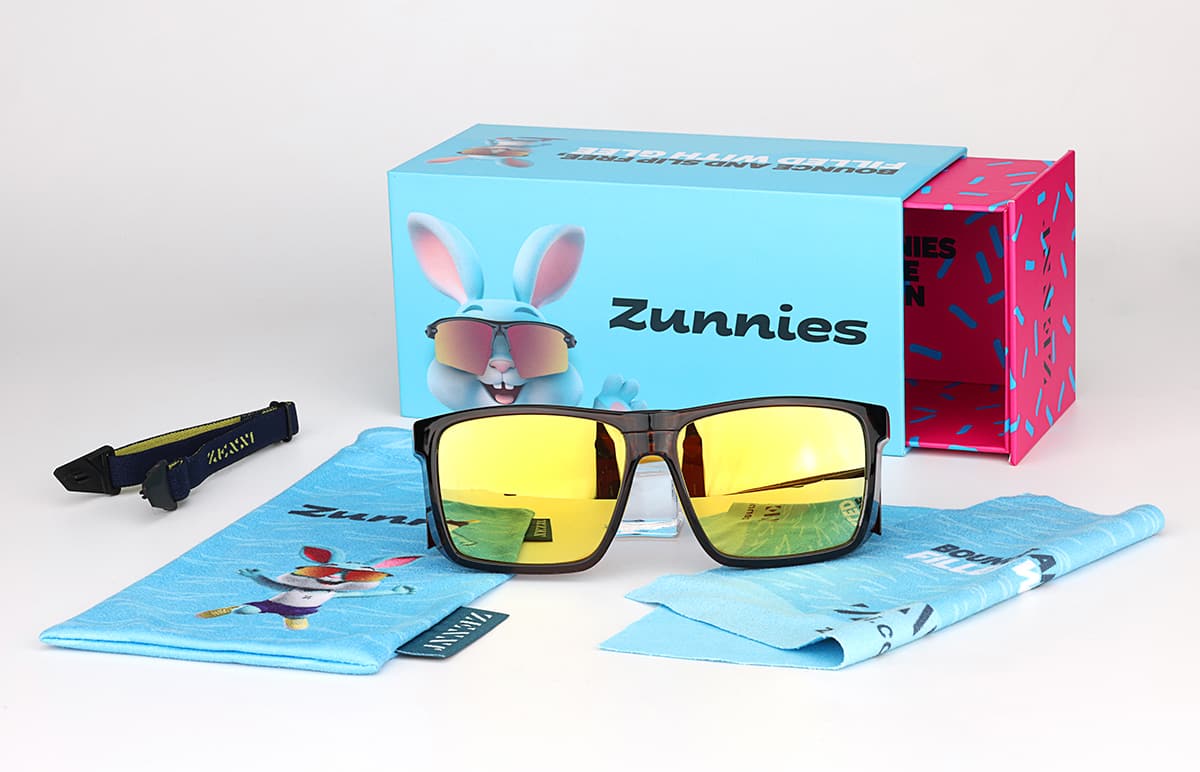 Brown Zunnies - Square Sunglasses #1012015 | Zenni Optical