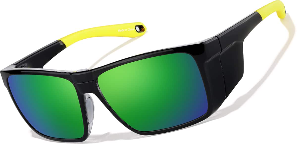Black Zunnies - Square Sunglasses #1012021 | Zenni Optical
