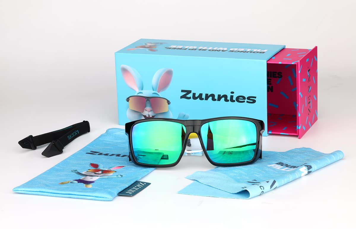 Black Zunnies - Square Sunglasses #1012021 | Zenni Optical