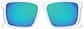 Front view of Zunnies - Square Sunglasses 1012030 in White thumbnail