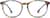 Front view of Round Glasses 101229 in Sea Glass thumbnail