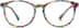 Round Glasses 101229 in Sea Glass