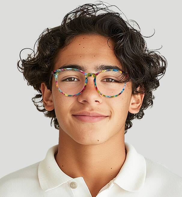 Sea Glass Round Glasses #101229 | Zenni Optical