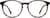 Front view of Round Glasses 101235 in Tortoiseshell thumbnail