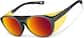 Angle view of Zunnies - Round Sports Sunglasses 1012412 in Gray thumbnail