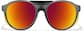 Front view of Zunnies - Round Sports Sunglasses 1012412 in Gray thumbnail
