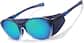 Angle view of Zunnies - Round Sports Sunglasses 1012416 in Blue thumbnail