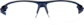 Front view of Outrider - Wrap-around Sunglasses 1012616 in Blue thumbnail